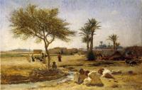 Frederick Arthur Bridgman - An Arab Village